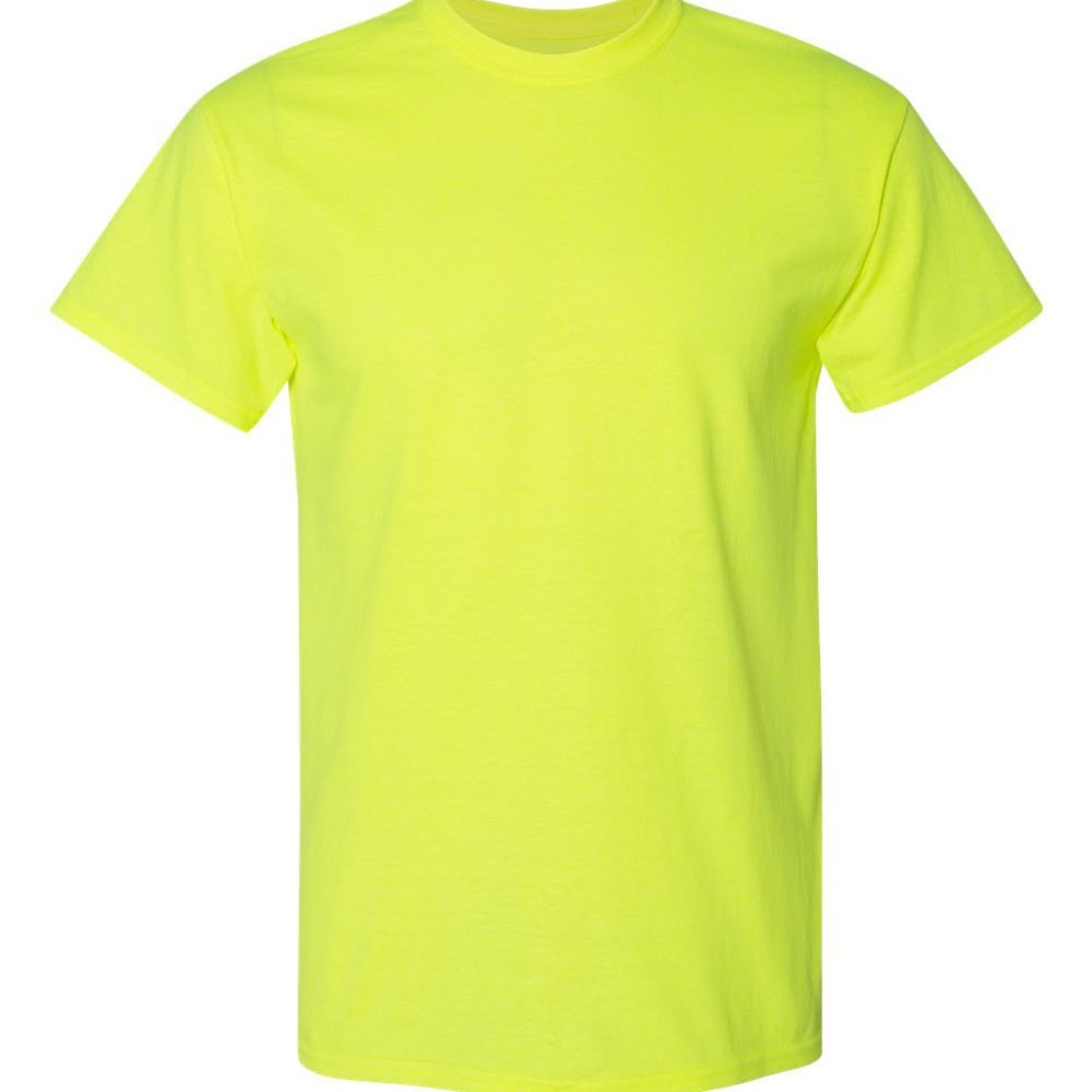 Gildan 50/50 Cotton Poly T-Shirt new BULK 6 pcs